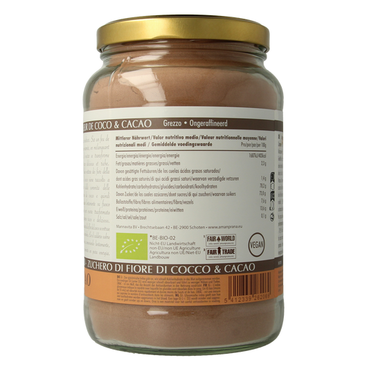 Amanprana Gula java cacao bio 1300.00 Gram