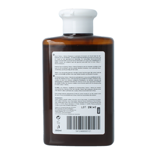 Henna Cure & Care Shampoo colour + bruin 300.00 Milliliter