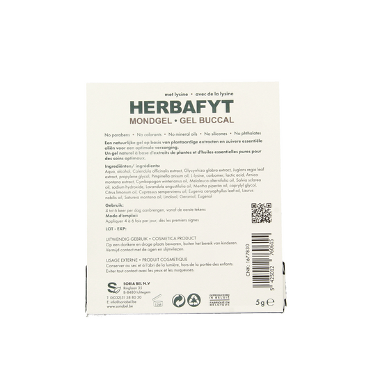 SoriaBel Herbafyt gel 5.00 Gram