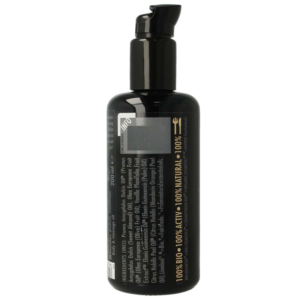 Amanprana Lichaamsolie vanilla bio 200.00 Milliliter