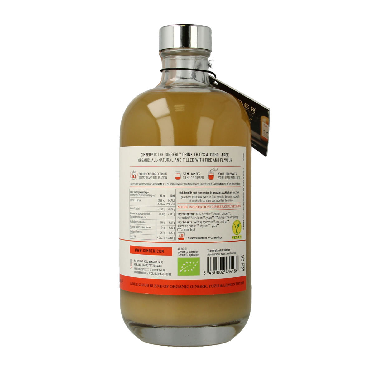 Gimber Brut bio 500.00 Milliliter