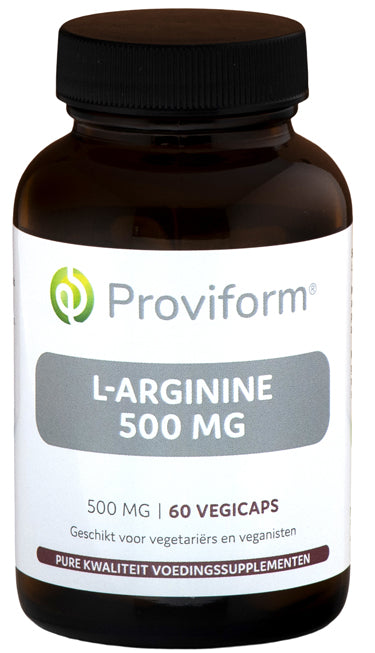 Proviform L-Arginine 500mg 60.00 Vegetarische capsules