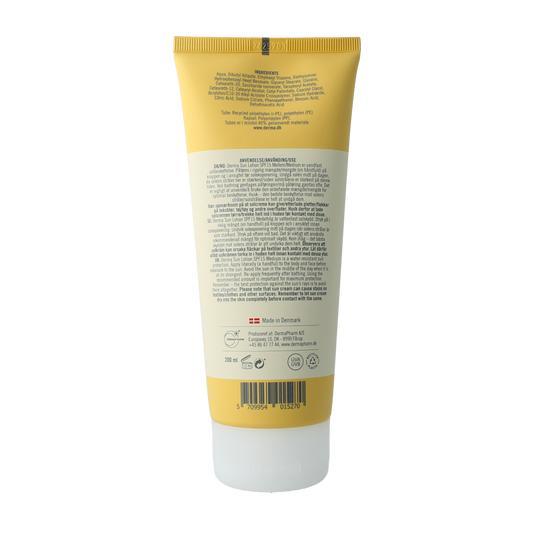 Derma Sun lotion SPF15 200.00 Milliliter