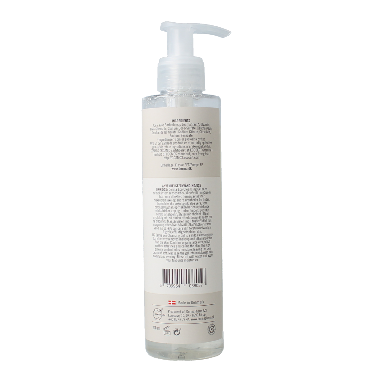 Derma Eco cleansing gel 200.00 Milliliter