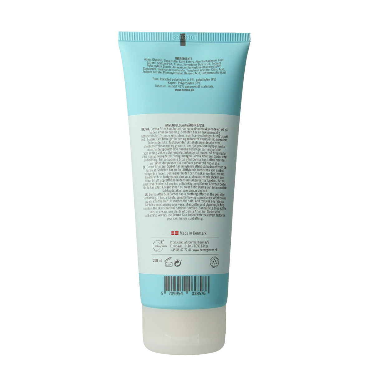 Derma Aftersun sorbet 200.00 Milliliter