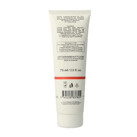 Urtekram Tandpasta tea tree 75.00 Milliliter