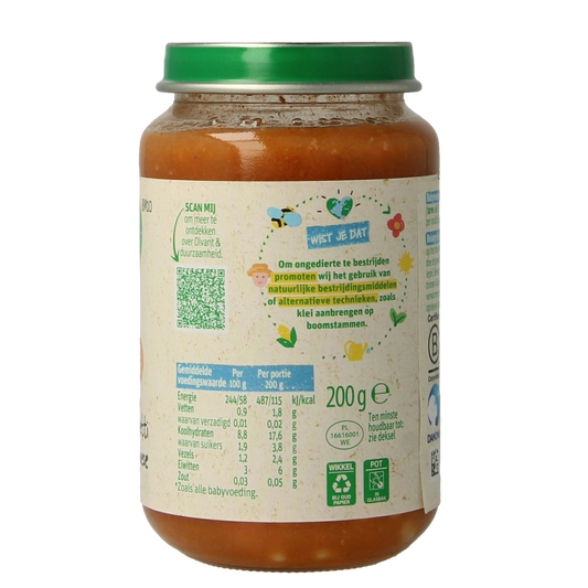 Olvarit Spaghetti bolognese 8M10 200.00 Gram