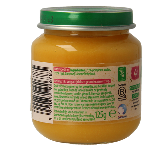 Olvarit Pompoen rijst 4M76 125.00 Gram