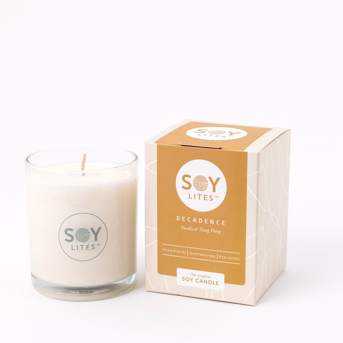 Soylites Soja geurkaars decadence 220.00 Milliliter