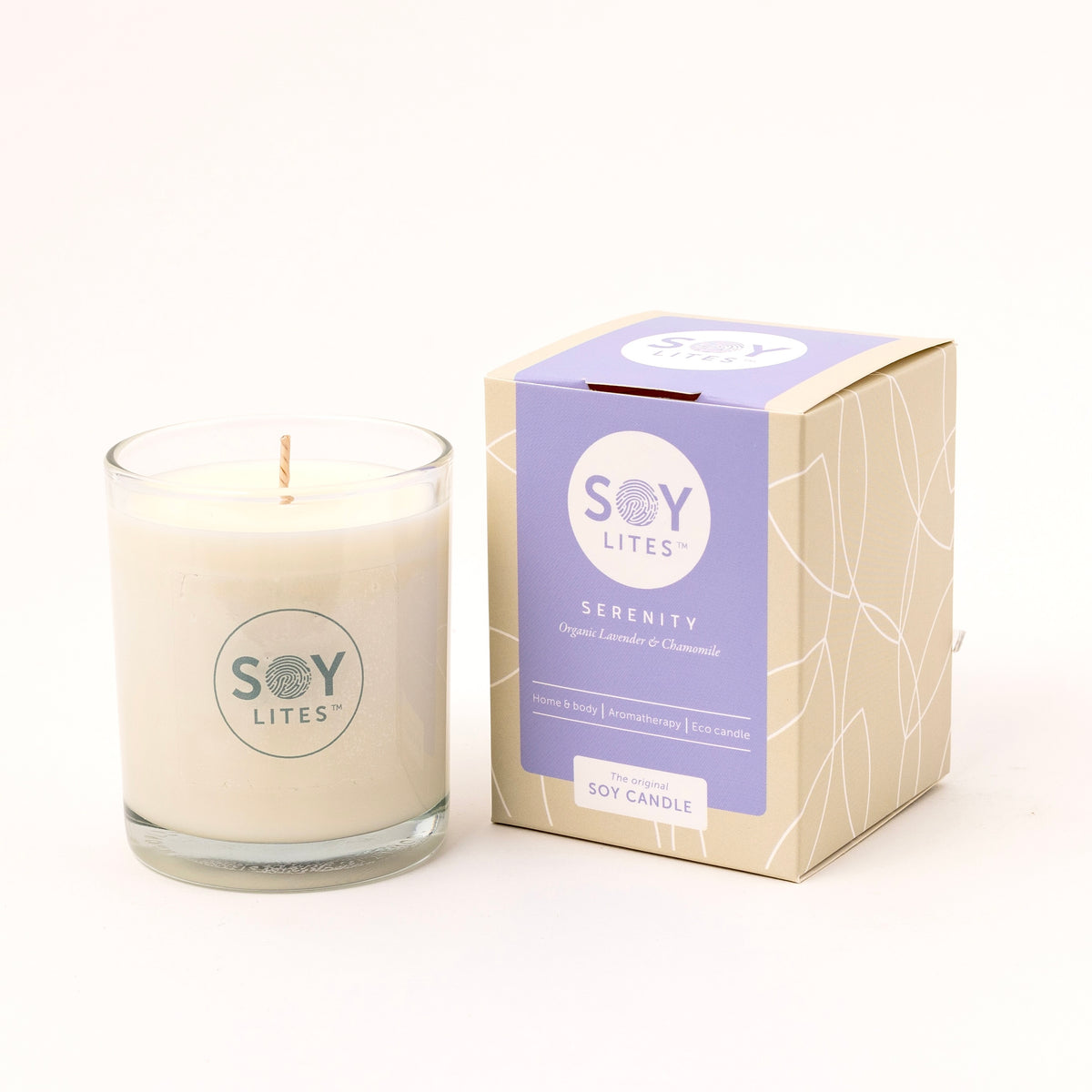 Soylites Soja geurkaars serenity 220 Milliliter