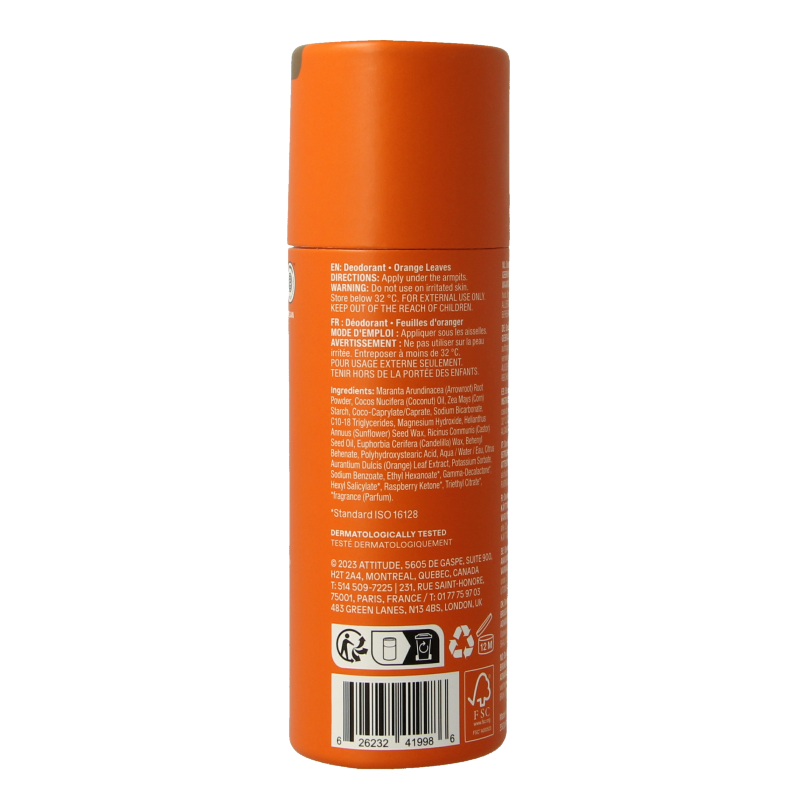 Attitude Deo super leaves orange leaves 85 Gram