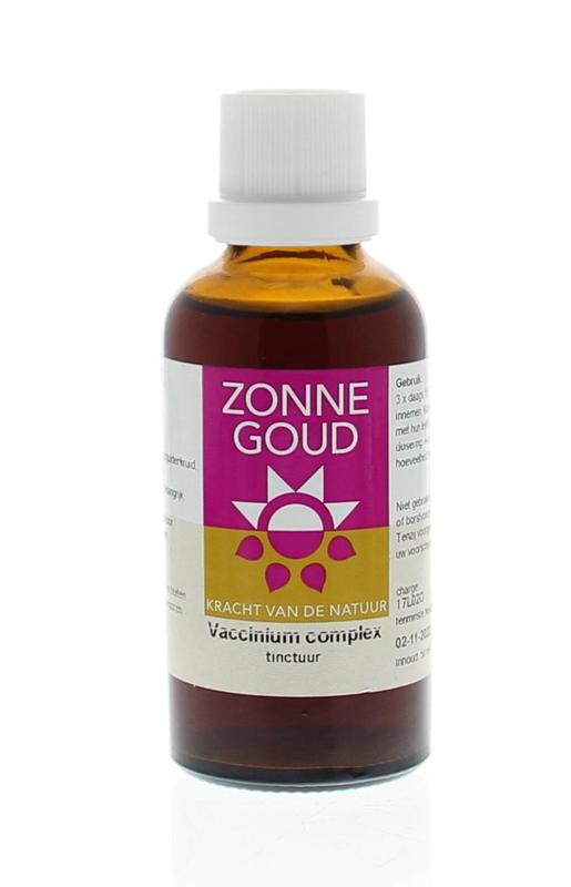Zonnegoud Vaccinium complex 50.00 Milliliter