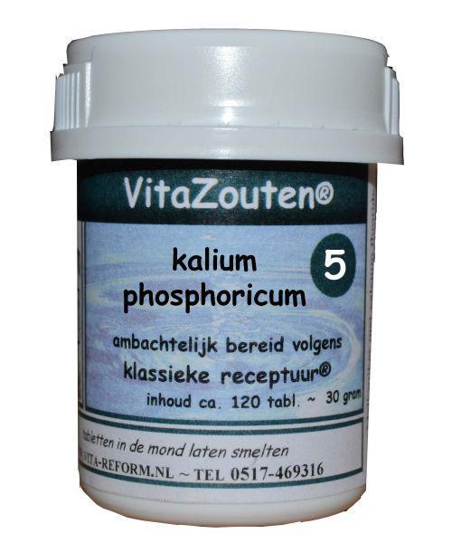 Vitazouten Kalium phosphoricum VitaZout nr. 05 120.00 Tabletten