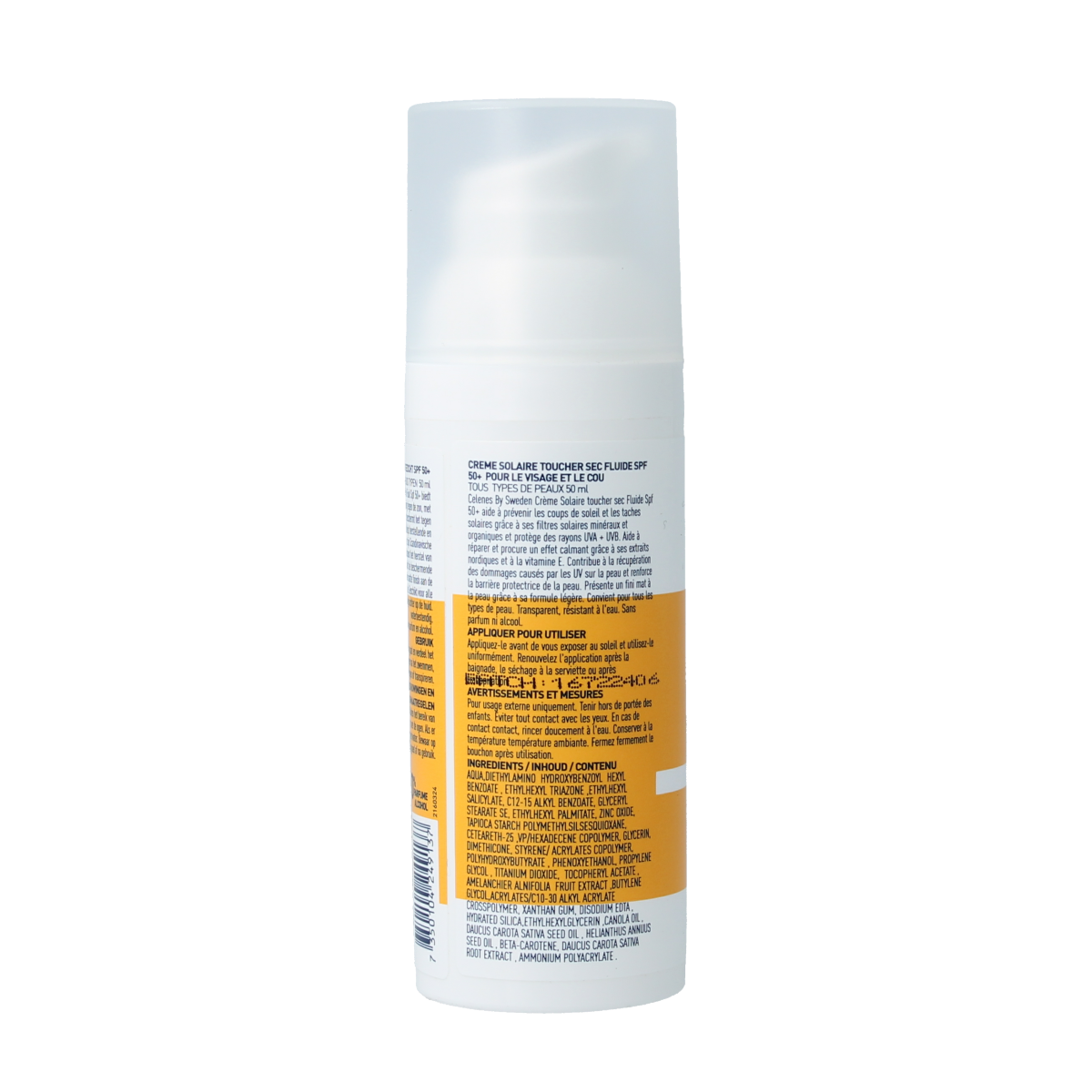 Celenes Herbal dry touch sunscreen fluid SPF50 50.00 Milliliter