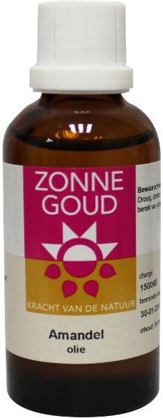 Zonnegoud Amandelolie zoet 50.00 Milliliter