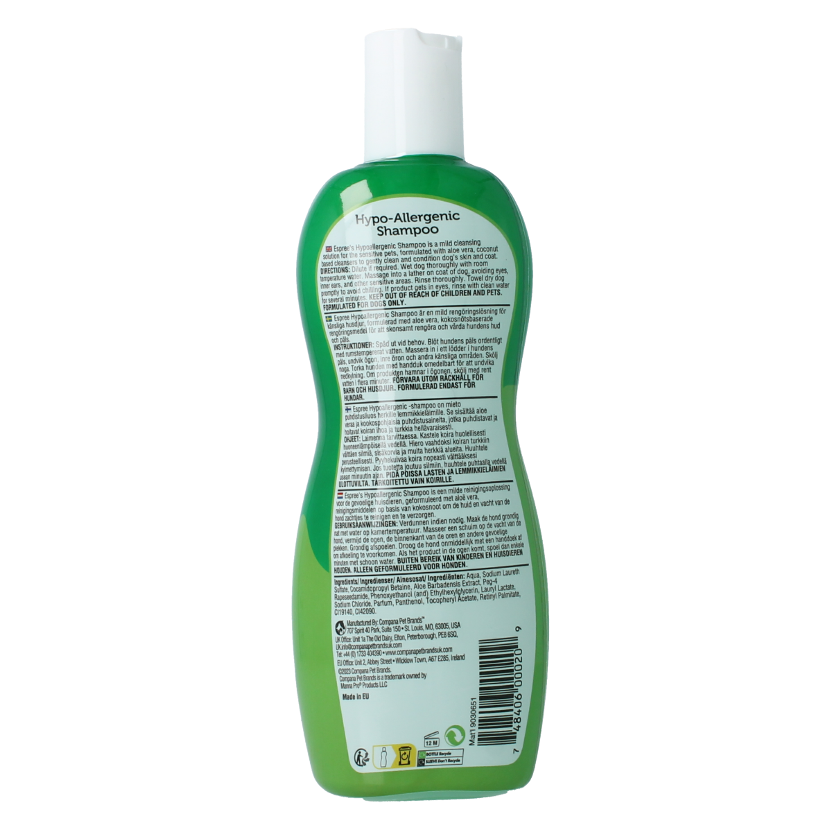 Espree Hypo-allergenic shampoo 355.00 Milliliter