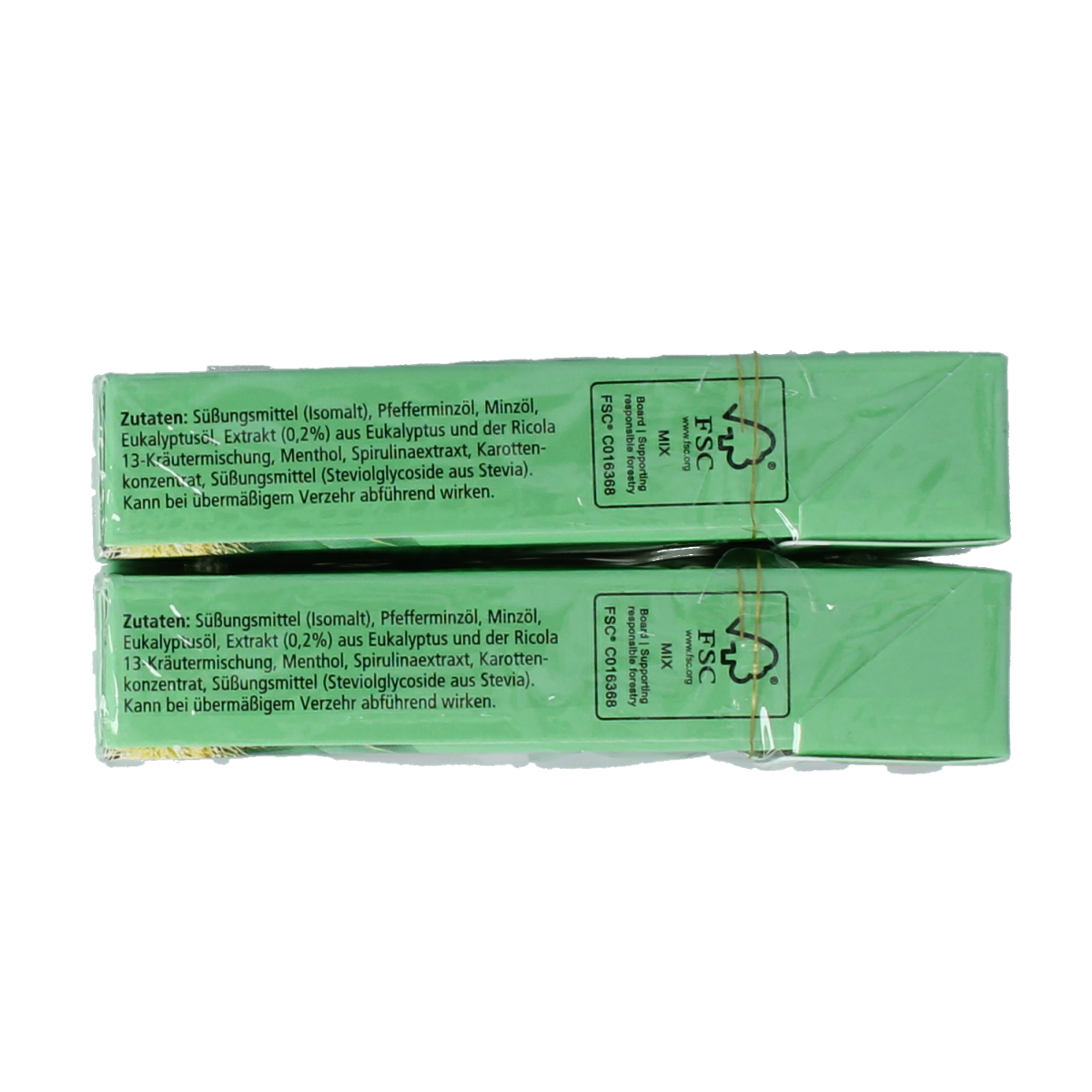 Ricola Eucalyptus suikervrij duo pack 100.00 Gram