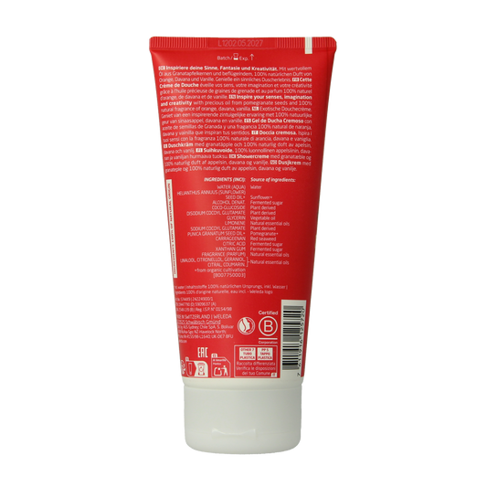 Weleda Inspire douchecreme 200.00 Milliliter