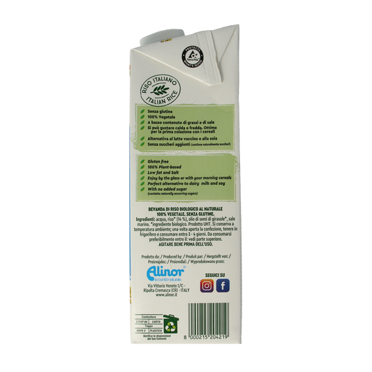 Vitariz Rice drink natural bio 1.00 Liter