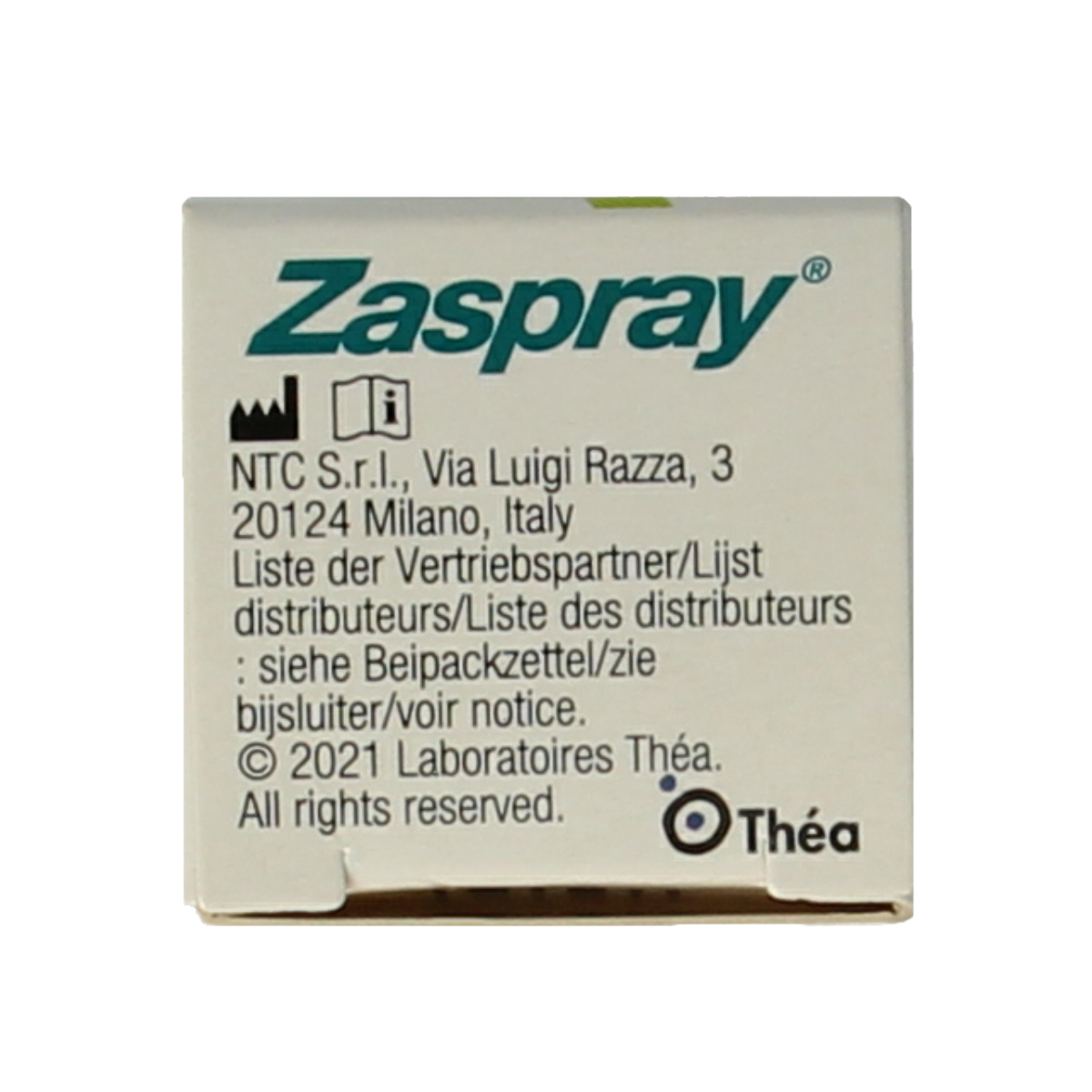 Zaspray Zaspray oogspray 10.00 Milliliter