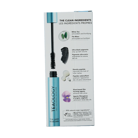 Teaology Tea lash peptide volume mascara 9.50 Milliliter