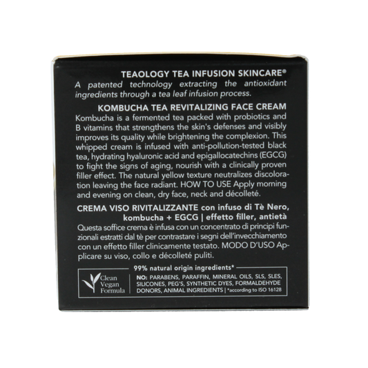 Teaology Kombucha tea revitalizing face cream 50.00 Milliliter