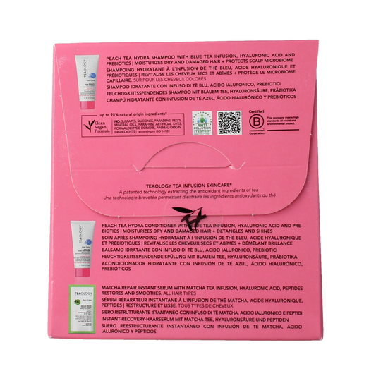 Teaology Peach tea hair kit 1.00 Stuks