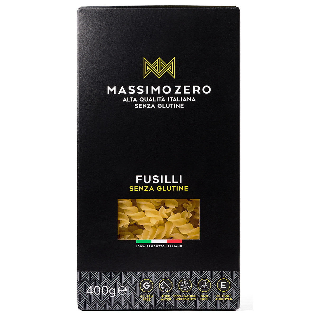 Massimo Zero Fusilli glutenvrij 400.00 Gram
