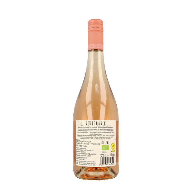Vinorganic Sangiovese rose bio 750 Milliliter