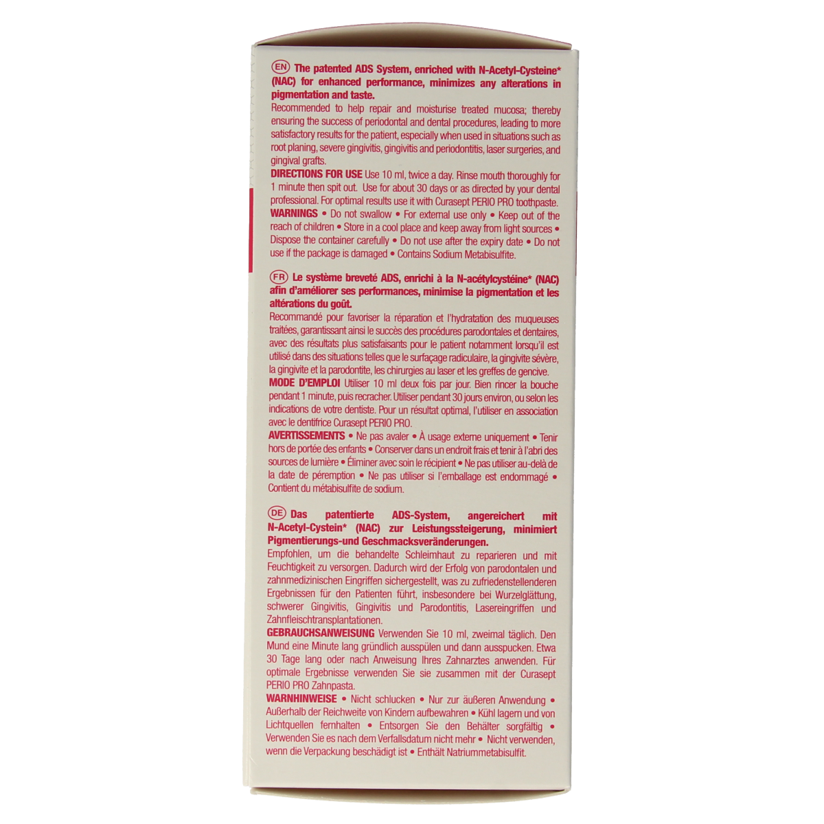 Curasept ADS DNA Perio Pro CHX 0,12% + HA mondspoelmiddel 200.00 Milliliter