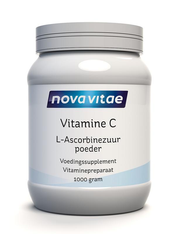 Nova Vitae Vitamine C ascorbinezuur poeder 1.00 Kilogram