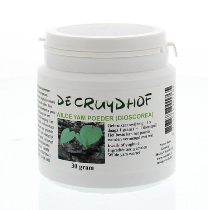 De Cruydhof Wilde yam poeder 30.00 Gram