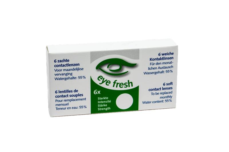 Eyefresh Maandlenzen -4.00 6.00 Stuks