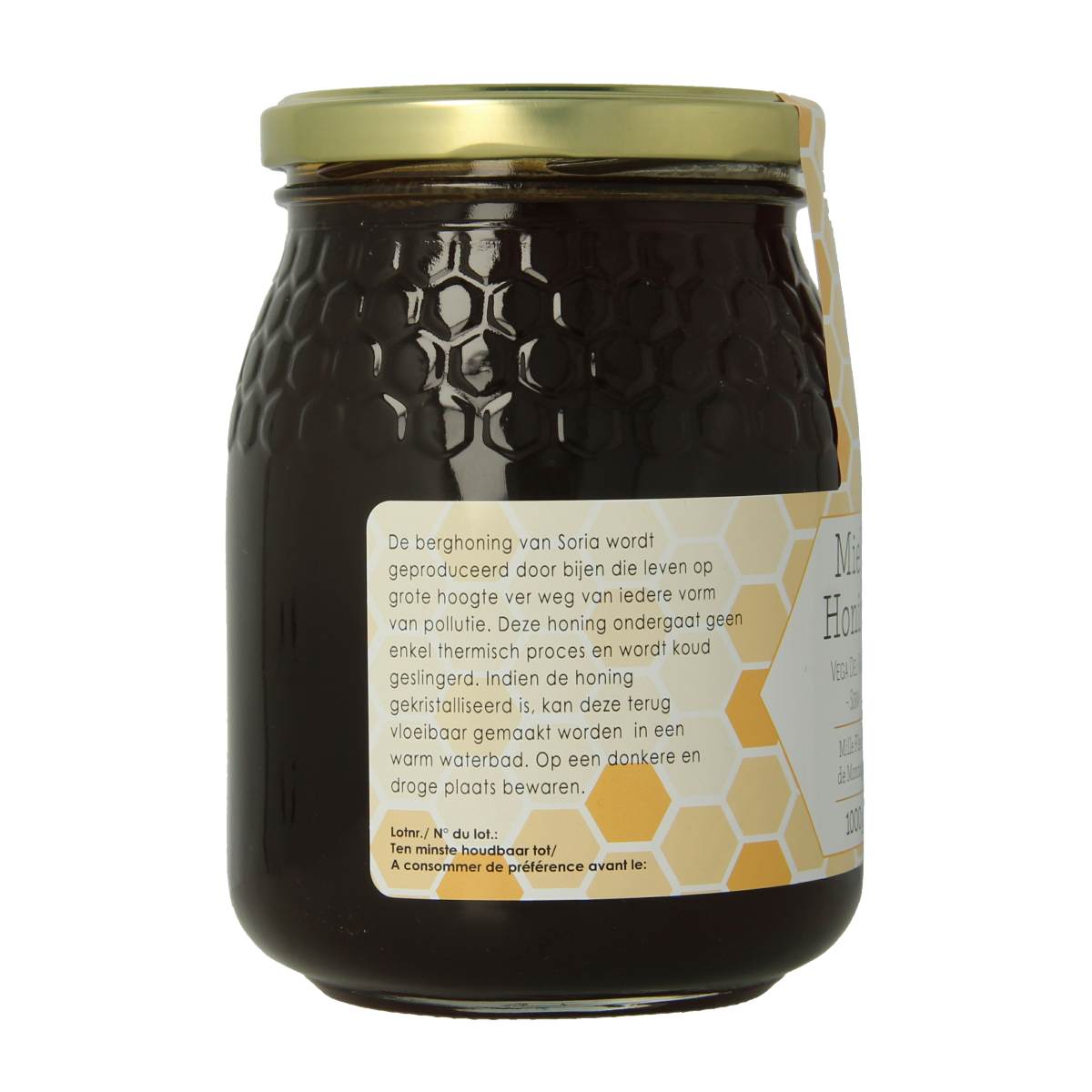 Soria Natural Berghoning miel aromatica 1.00 Kilogram