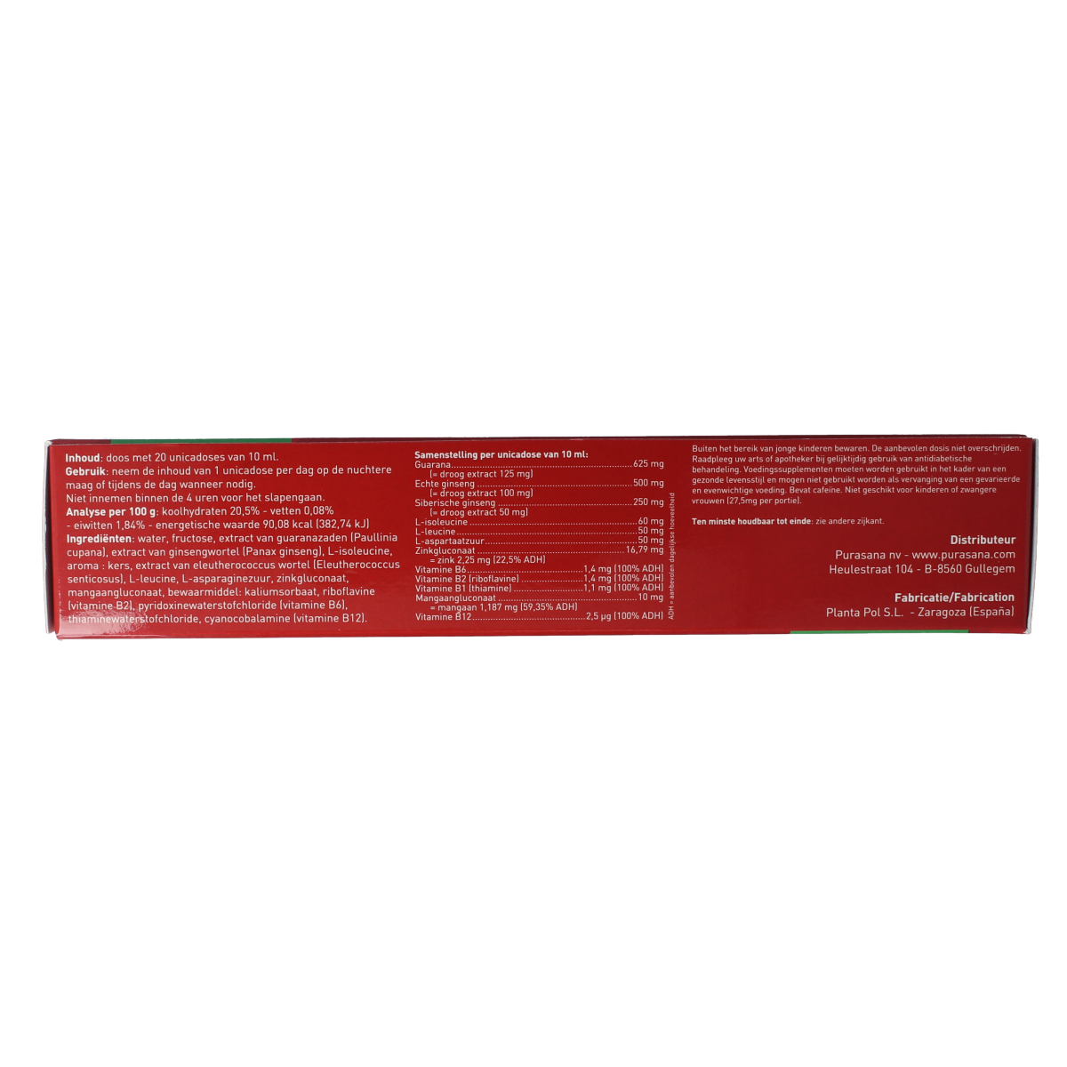 Purasana Plantapol Guarapol plus 20.00 Ampullen