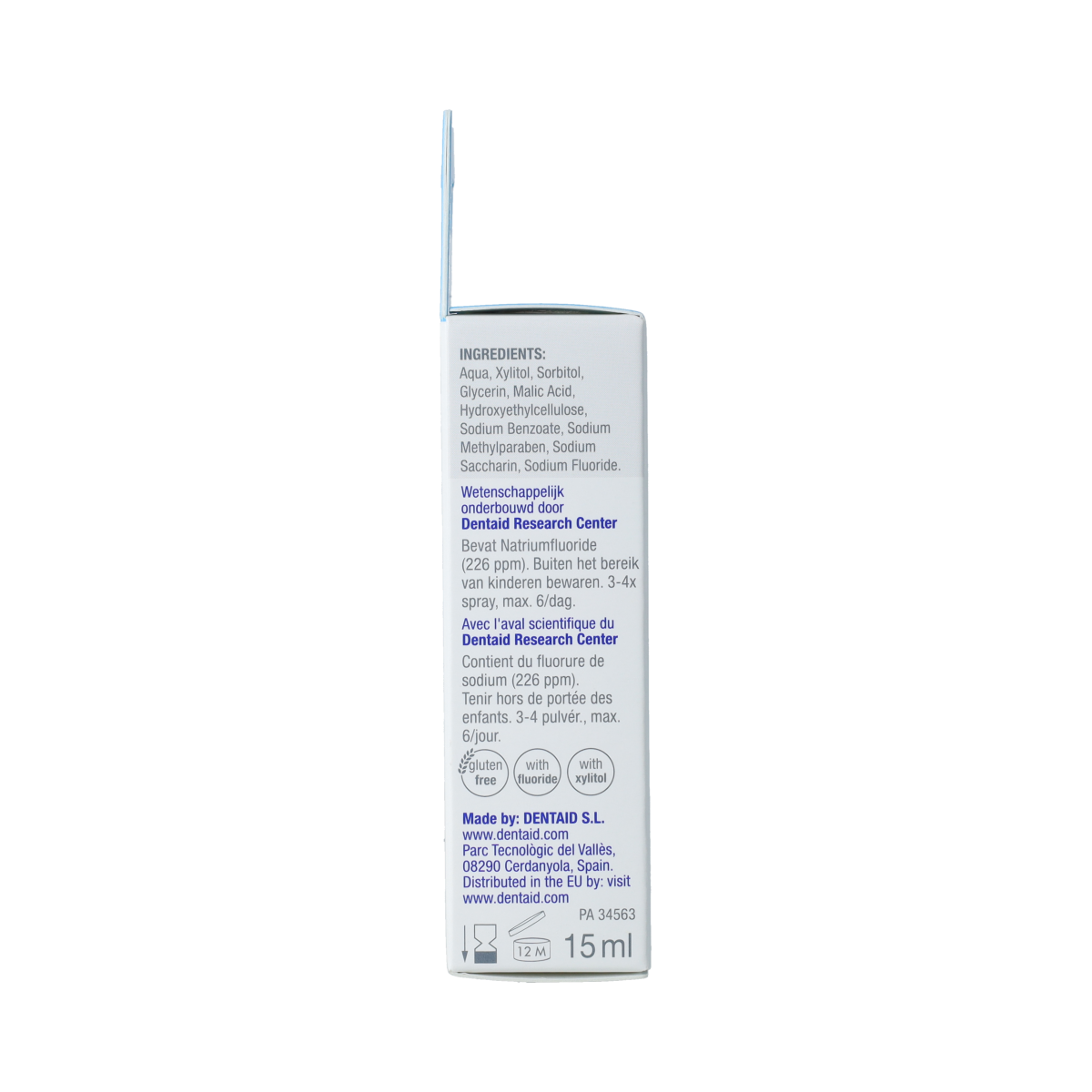 Vitis VITIS Droge mond spray 15.00 Milliliter