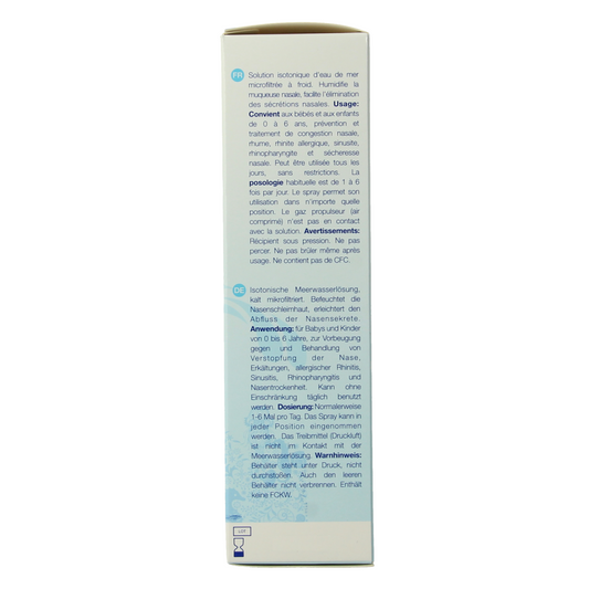Quinton Nasal pediatric spray 0-6 jaar 100.00 Milliliter