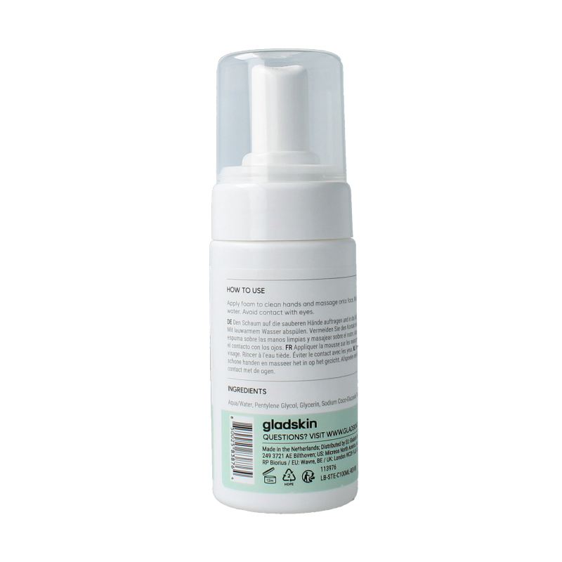Gladskin Cleanser foaming fresh start 100 Milliliter