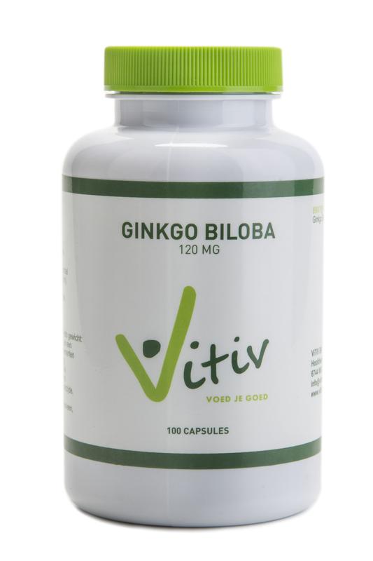 Vitiv Ginkgo biloba 100.00 Capsules