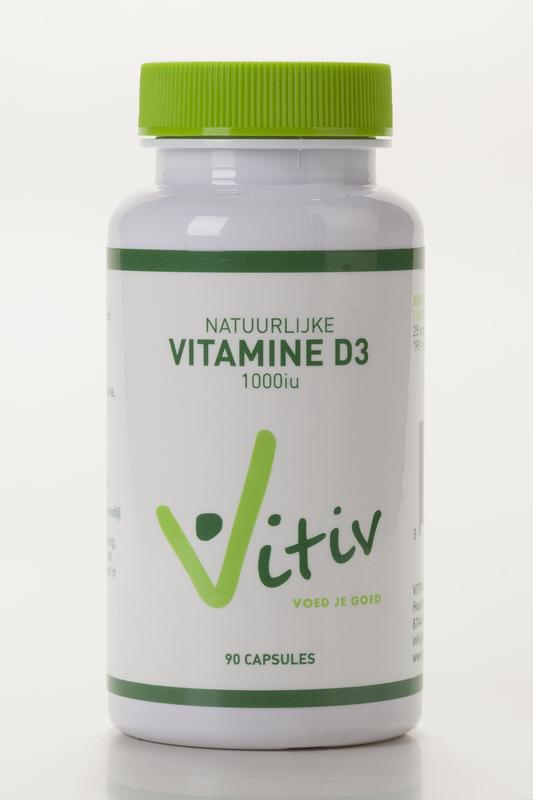 Vitiv Vitamine D3 1000IU 360.00 Capsules