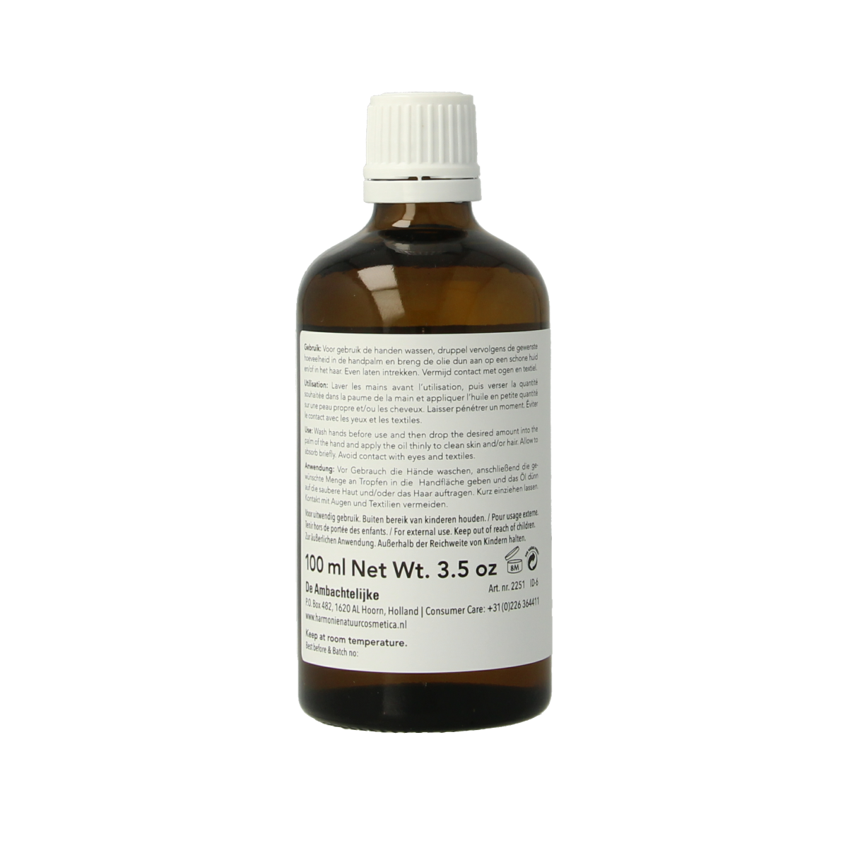 Harmonie Zoete amandelolie 100.00 Milliliter