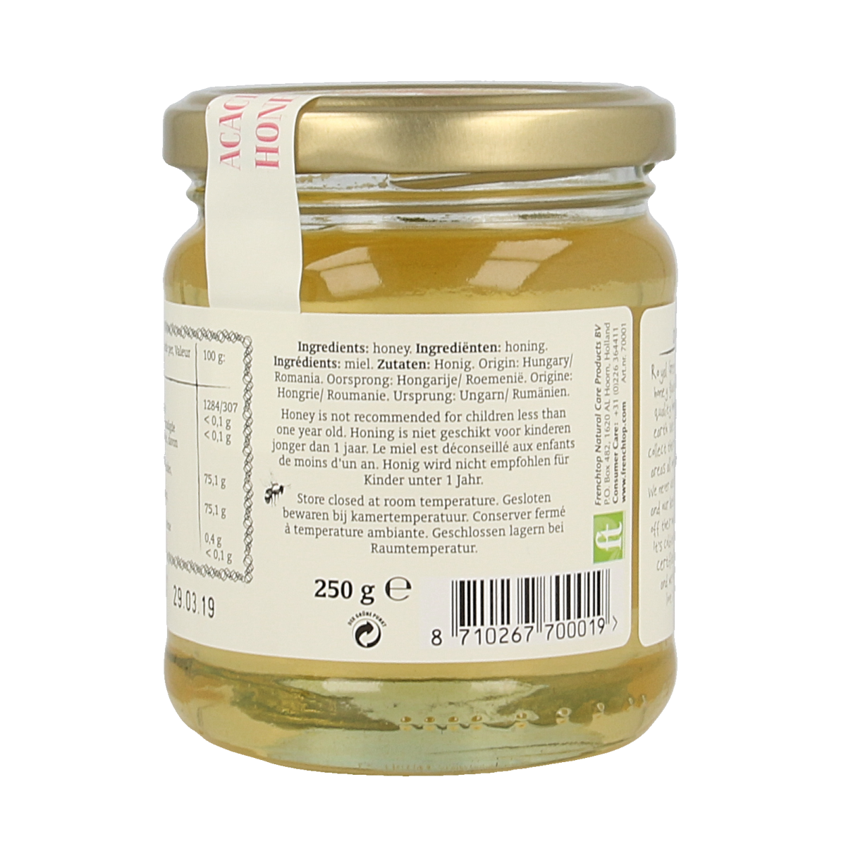 Royal Green Acacia honey bio 250.00 Gram