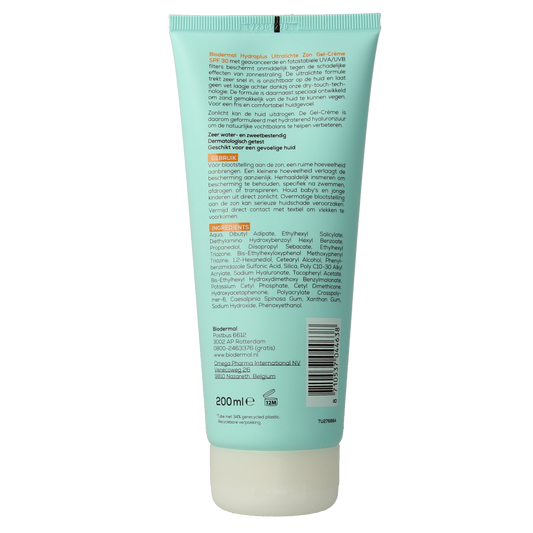 Biodermal Gelcreme ultralicht SPF30 200.00 Milliliter