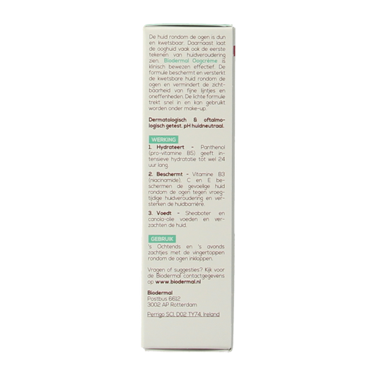 Biodermal Oogcreme 15.00 Milliliter