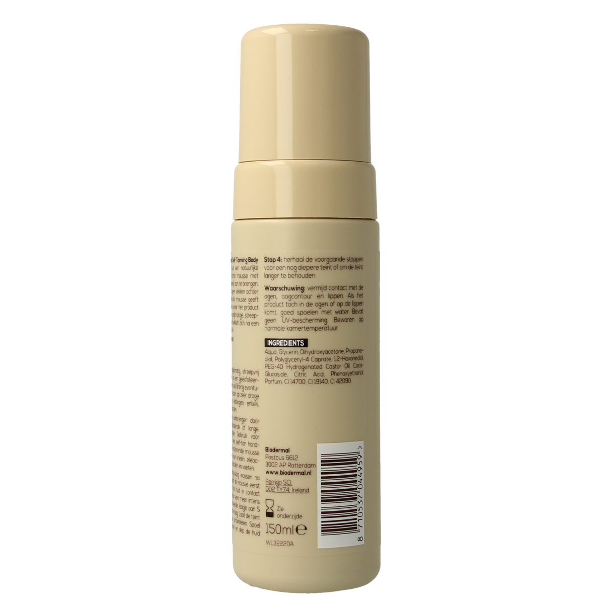 Biodermal Sunkissed self tanning body mousse 200.00 Milliliter