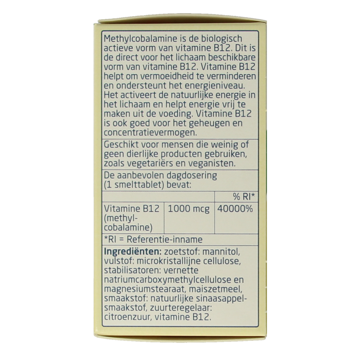 Teva Vitamine B12 1000mcg 120.00 Tabletten