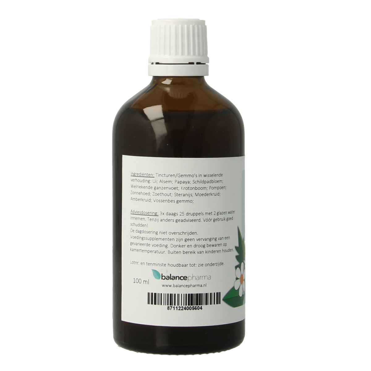 Balancepharma HGP034 Gemmoplex parasitaire lymf 100.00 Milliliter