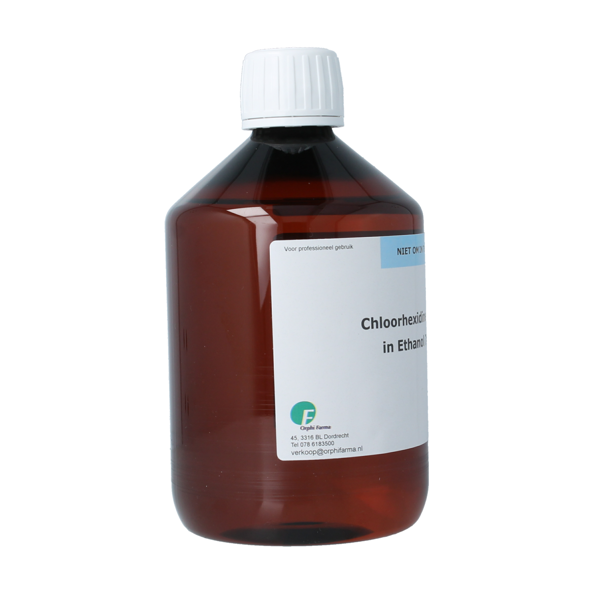 Orphi Chloorhexidine 0.5% in ethanol 70% 500.00 Milliliter
