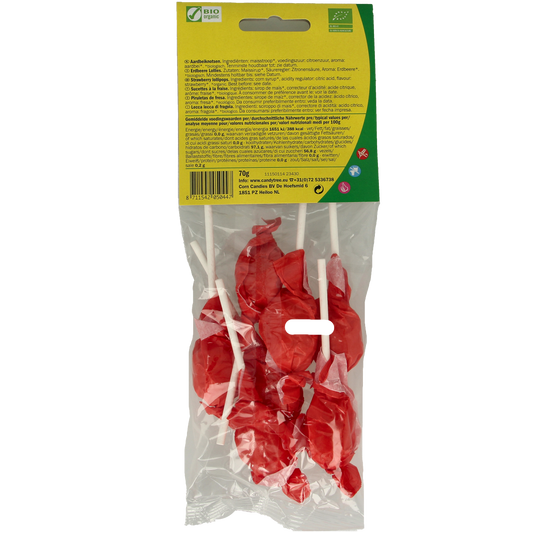 Candy Tree Aardbeiknotsen bio 7.00 Stuks