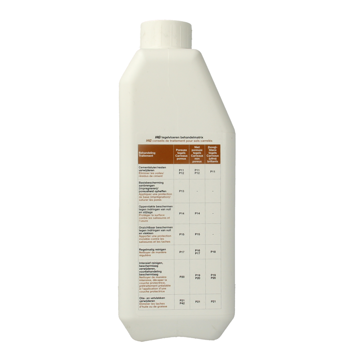 HG Tegelreiniger glans 1.00 Liter